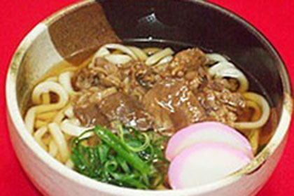 ▲牛肉うどん(そば)