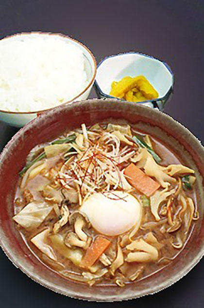 ▲亀山ラーメンセット(亀山名物)1,030円